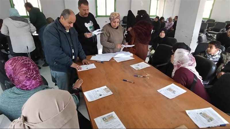 جانب من عقد الاختبارات،