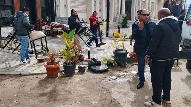 حملة لإزالة الإشغالات