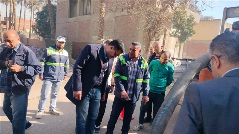 مياة القليوبية تتابع