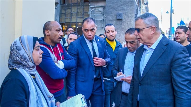 جولة محافظ الإسكندرية