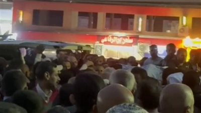 أهالي العامرية غرب الإسكندرية يشيّعون جثمان طالب لقى مصرعه على يد آخرين