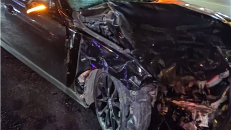 حادث تصادم بالتجمع