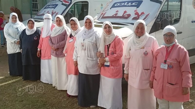 قافلة طبية بقرية