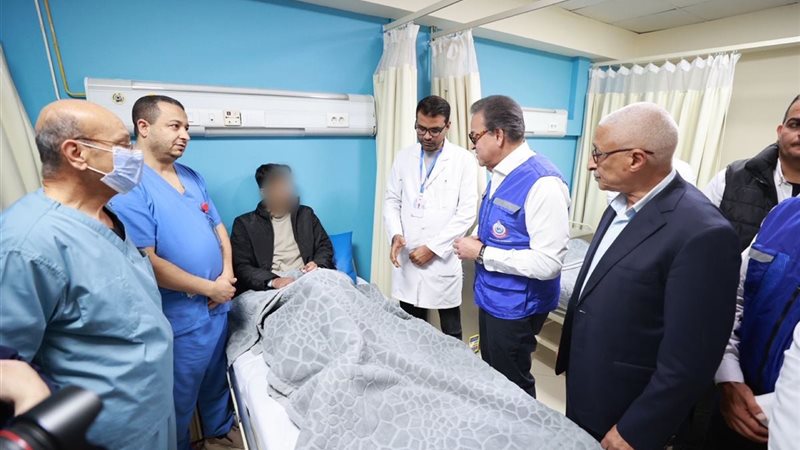 وزير الصحة يتفقد
