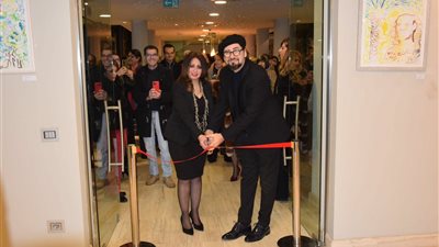 الأكاديمية المصرية للفنون بروما تفتتح معرض الفنان الإيطالي ماورو روسو