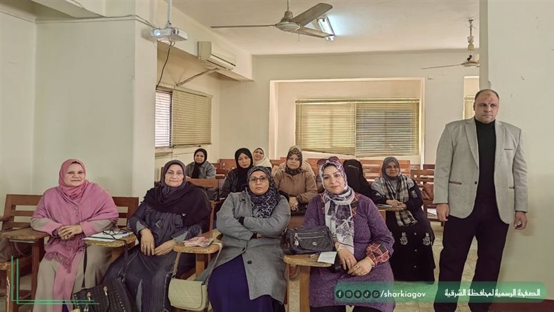 جانب من البرامج التدريبية بمحافظة