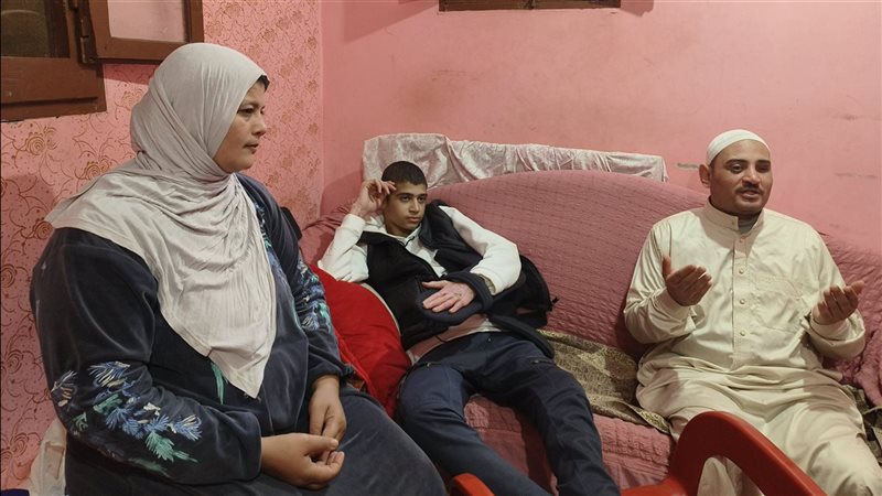 ابراهيم المصاب بين