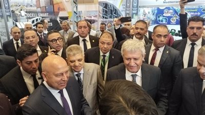 وزير النقل يفتتح معرض مارلوج 15 بالإسكندرية 