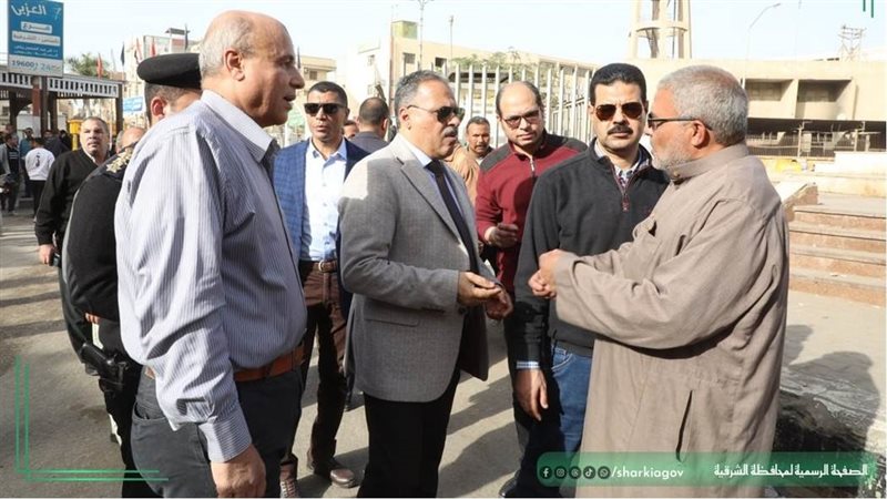  محافظ الشرقية يقود