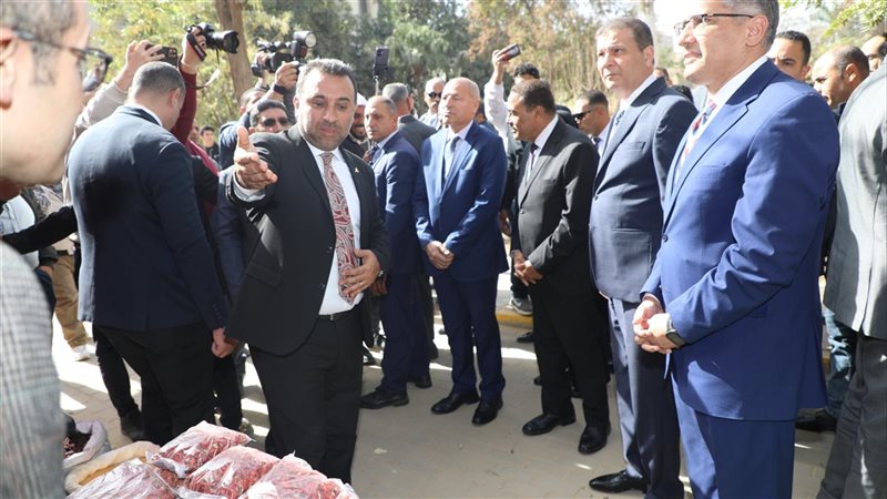 وزير الزراعة ومحافظي
