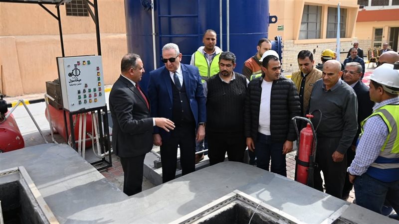 محافظ الغربية يفتتح