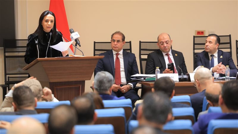 مايا مرسي وزيرة التضامن،