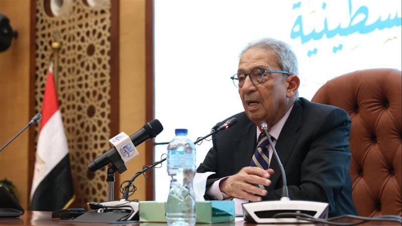 عمرو موسى، وزير الخارجية