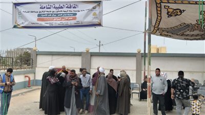 الكشف على 1242 شخصا في قافلة طبية بصان الحجر بالشرقية