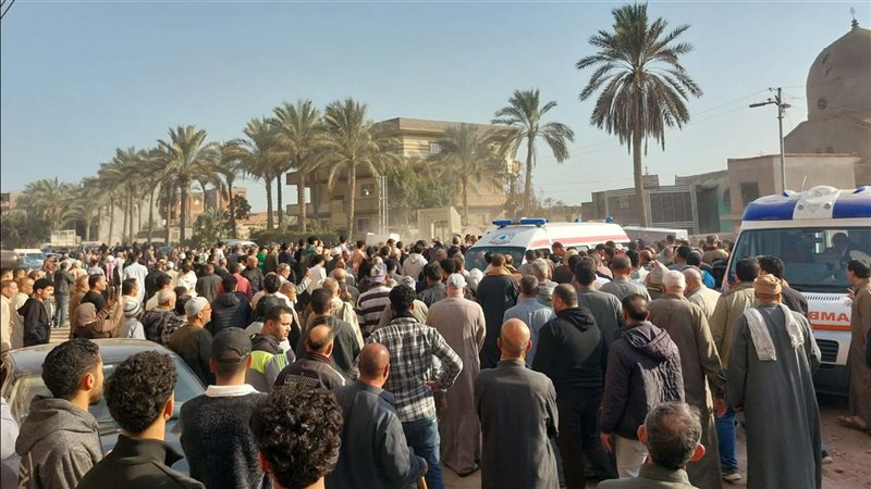 جنازة الضحايا بحادث