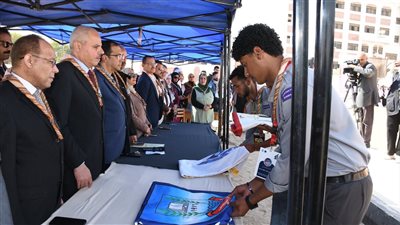 انطلاق المهرجان الكشفي لجوالي جامعة قناة السويس 