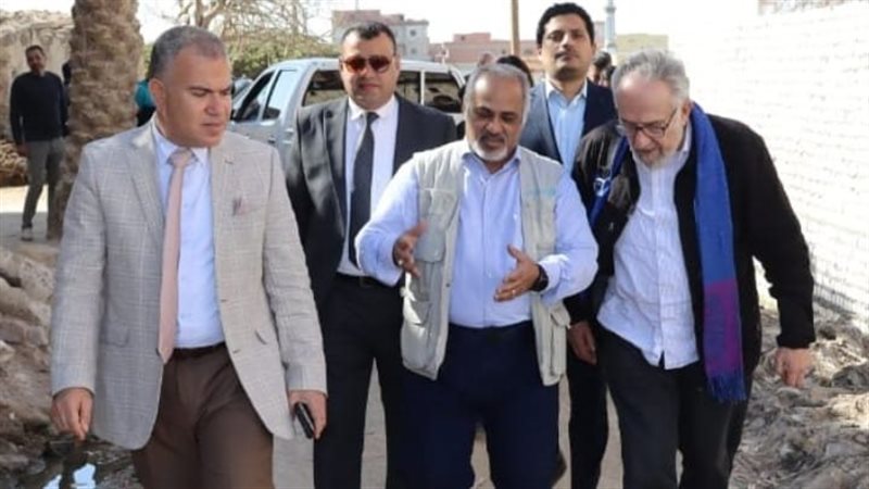 جولة رئيس مياه الفيوم
