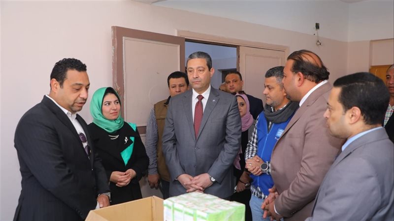 المحافظ يتابع أعمال