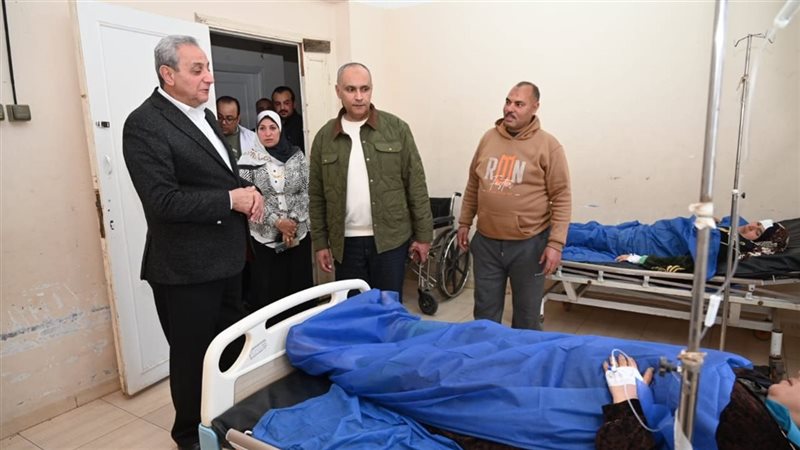 محافظ الغربية يتفقد