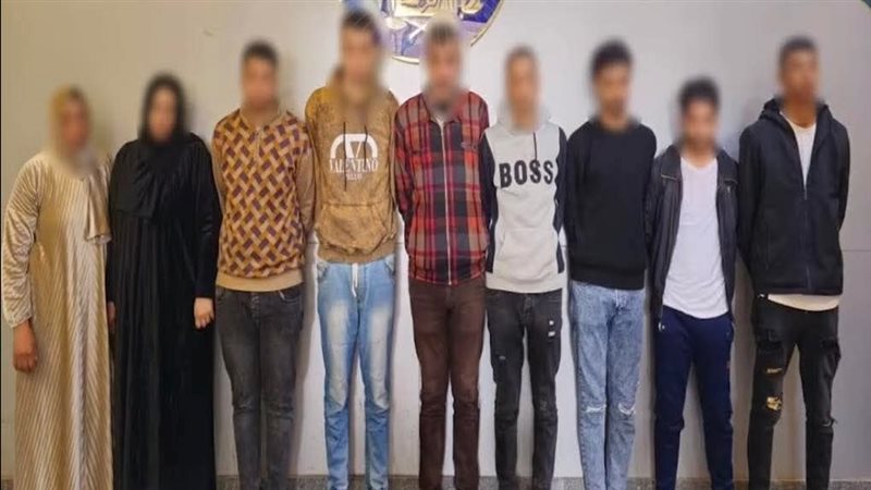 ضبط المتهمين
