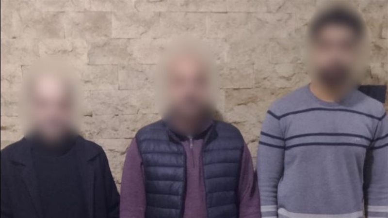 ضبط 3 أشخاص بالتعدي