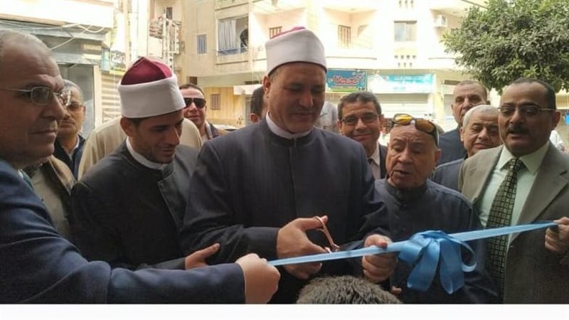 افتتاح مسجد بالمنصورة،
