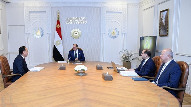 اجتماع الرئيس عبدالفتاح