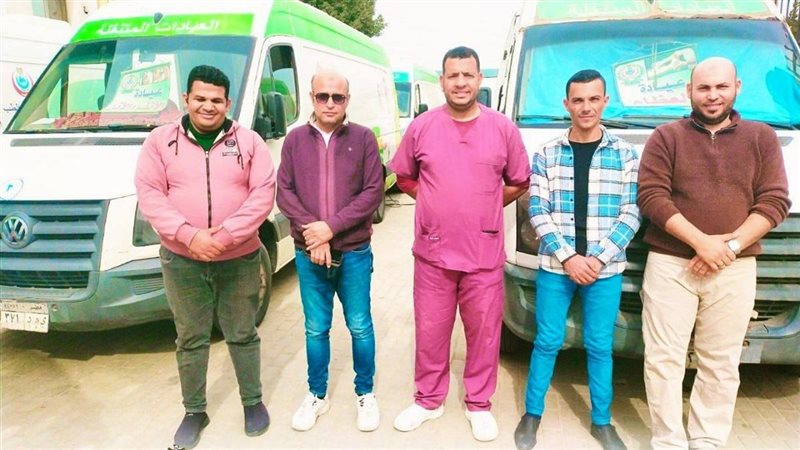 الكشف الطبي على 1300مريض