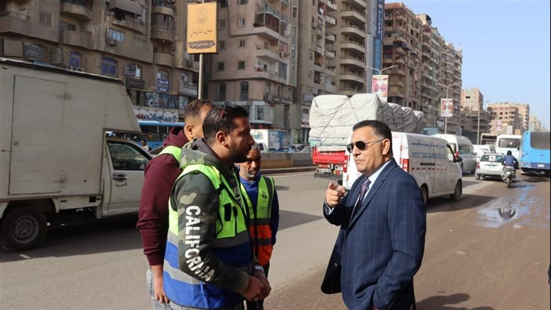 محافظ القليوبية خلال