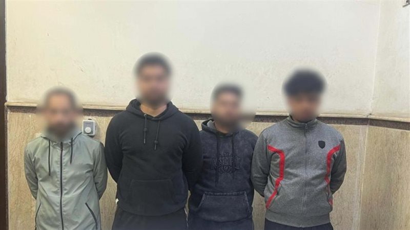 .ضبط 4 متهمين في