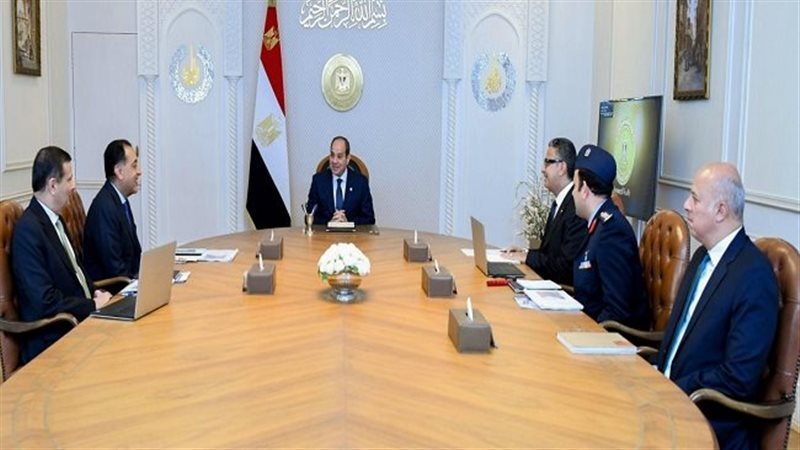 اجتماع الرئيس السيسي