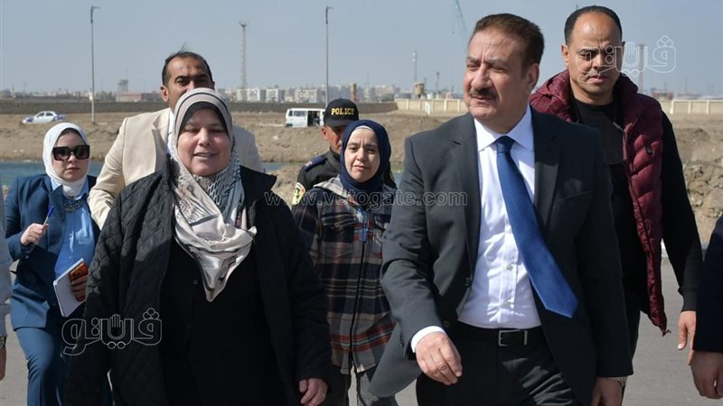 محافظ بورسعيد يتفقد