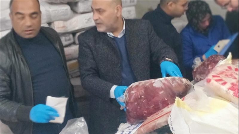 ضبط لحوم غير صالحة