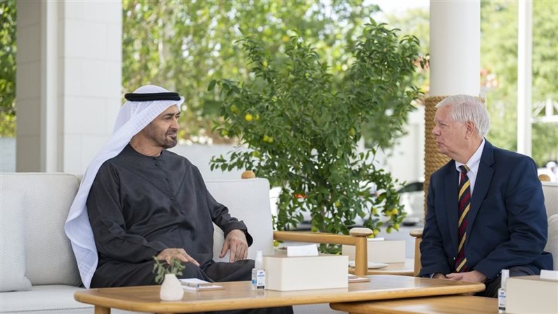 جراهام مع الشيخ محمد