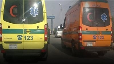 إصابة شابين في انقلاب موتوسيكل بالفيوم 