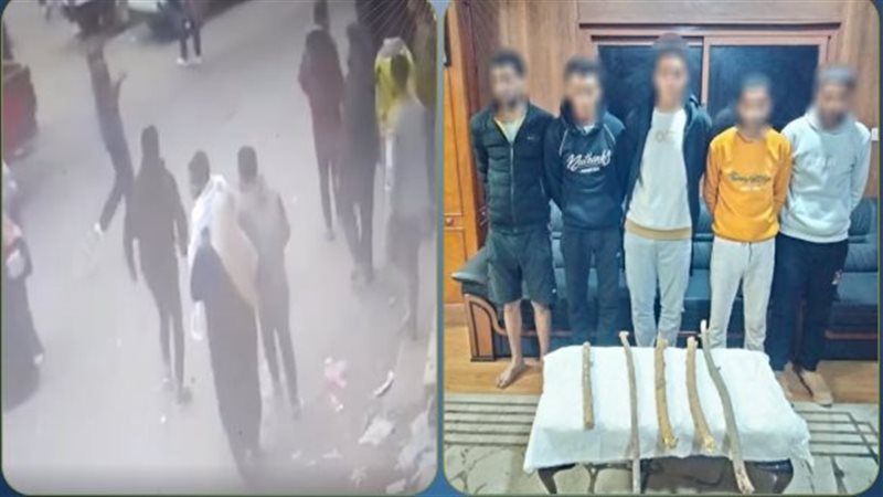 ضبط المتهمين