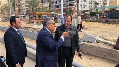 محافظ الدقهلية يتفقد مشروعات تطوير الحدائق بالمنصورة