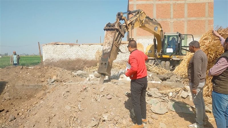 حملة إزالة بأسيوط،