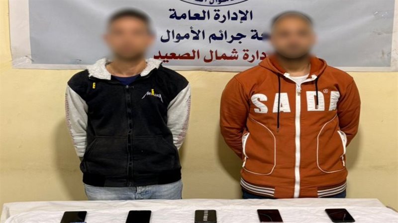 ضبط شخصين بالمنيا