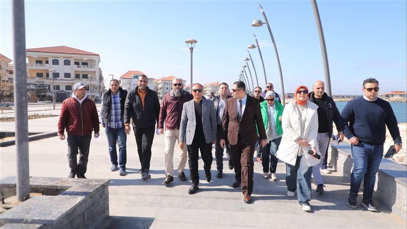 ​محافظ دمياط يتابع