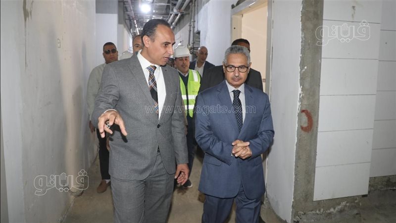 محافظ بني سويف يتفقد