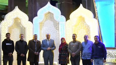 للعام الثاني على التوالي، فانوس رمضان يزيّن ويضيء مدخل جامعة المنصورة
