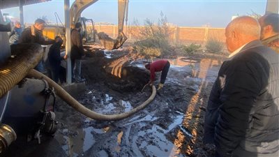 بسبب كسر مفاجئ في خط الجامعة، استنفار بـ