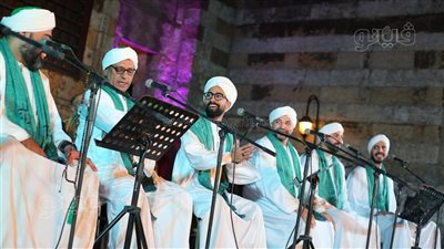فرقة الحضرة المصرية تحيى أولى ليالي رمضان الثقافية بقبة الغوري (فيديو وصور) 