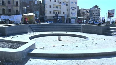 محافظ البحيرة تتفقد أعمال تطوير ميدان المحطة بدمنهور