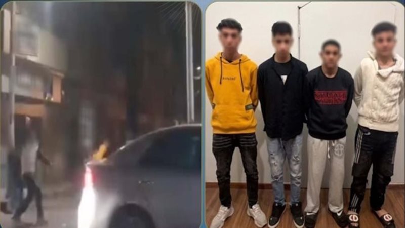المتهمون بإلقاء زجاجات