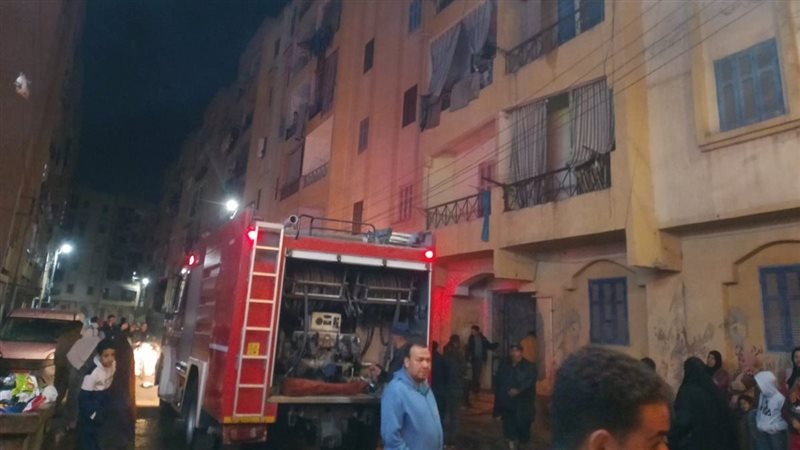 السيطرة على حريق