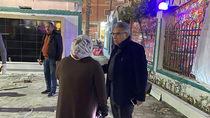 جولة محافظ الدقهلية،