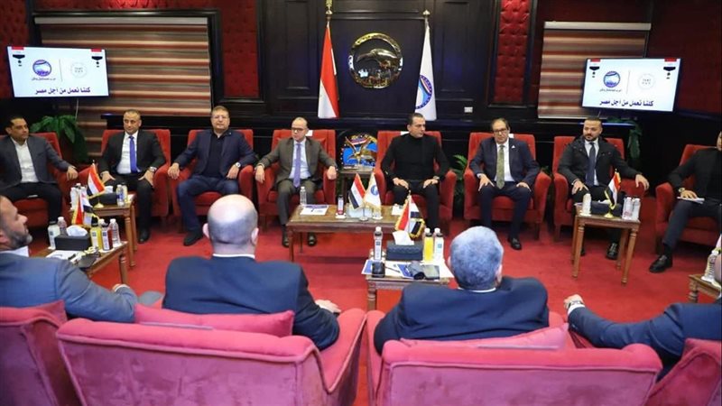 استقبال وزير الاستثمار