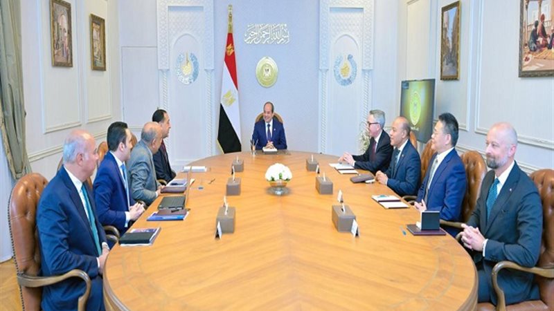 السيسي يستقبل رئيسي